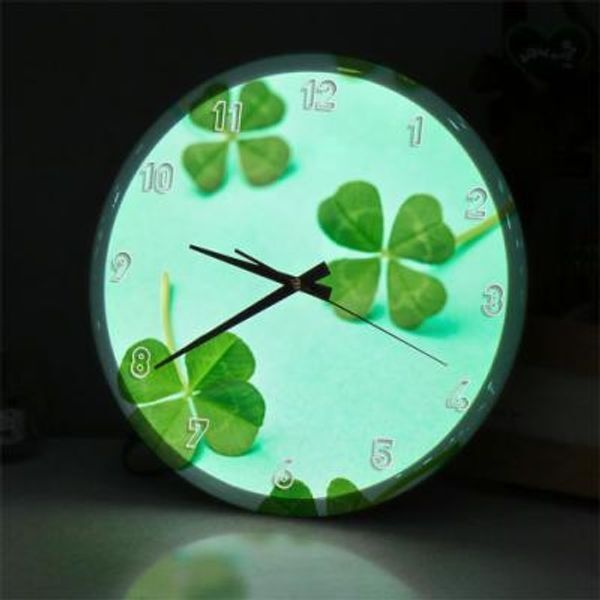 [교보문고] 꾸밈 nj494-LED시계액자35R 행운이쏟아지는시간