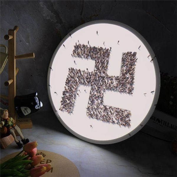 꾸밈 [교보문고] 꾸밈 ni792-LED액자45R 불심으로대동단결