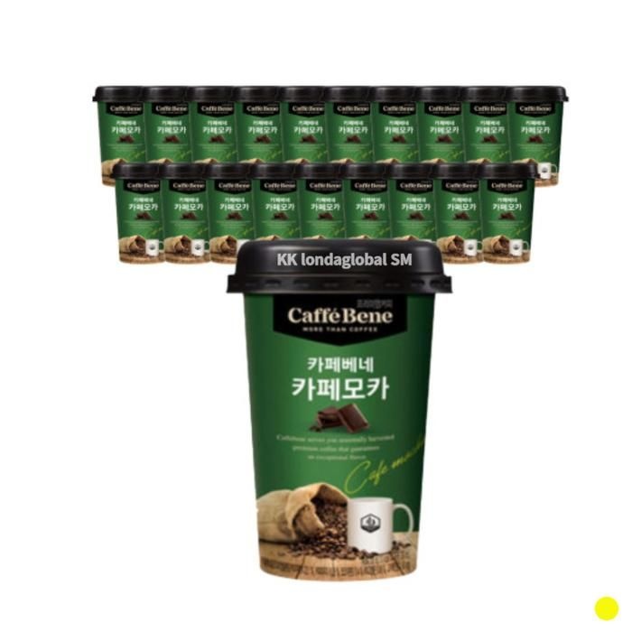 카페베네 카페모카 컵 커피 음료 탕비실 200ml X 20컵