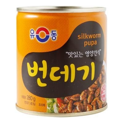 [매장배송]유동 영양간식 번데기 (280G)