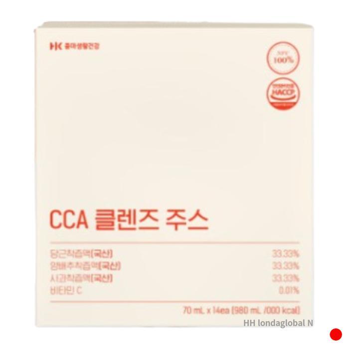 콜마생활건강 CCA 클렌즈 까주스 당근 사과 쥬스 14포