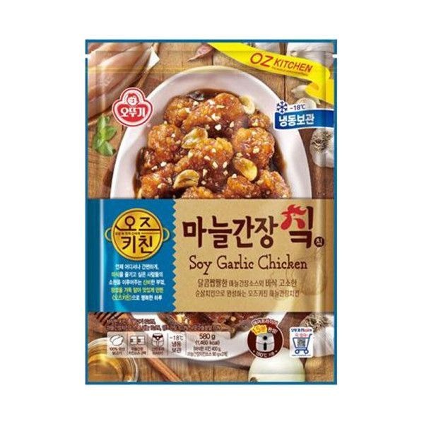 오뚜기 오즈키친 마늘 간장치킨 580g