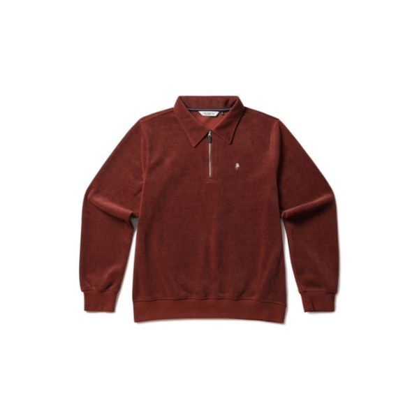 OLZEN 남성) 텍스쳐드 코듀로이 카라 반집업_ZOF4TU1310BC ZOF4TU1310BC 216514