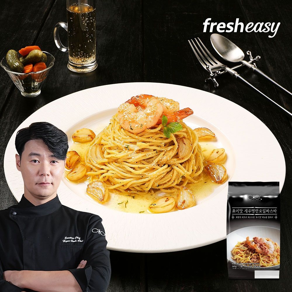 위플이앤디 쵸이닷 새우 명란 오일 파스타 268g