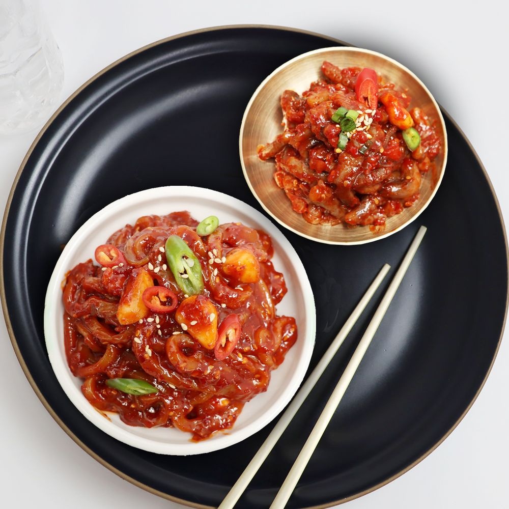 [모든반찬] 낙지젓 400g+오징어젓 400g 젓갈2종세트