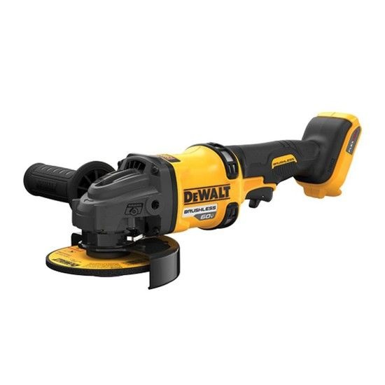 디월트 충전 그라인더 DCG418N 5106008 배터리X충전기X BL =60V MAX 125mm