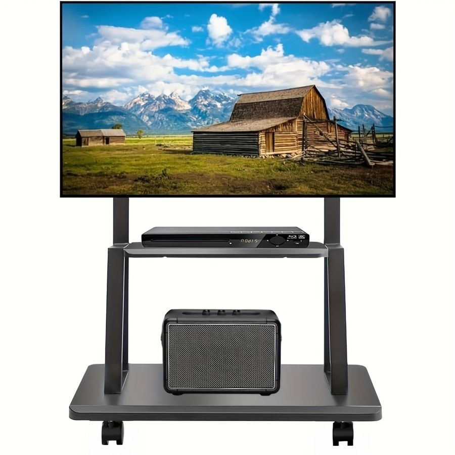 [해외] 대형 TV 스탠드 32-75인치 높이조절