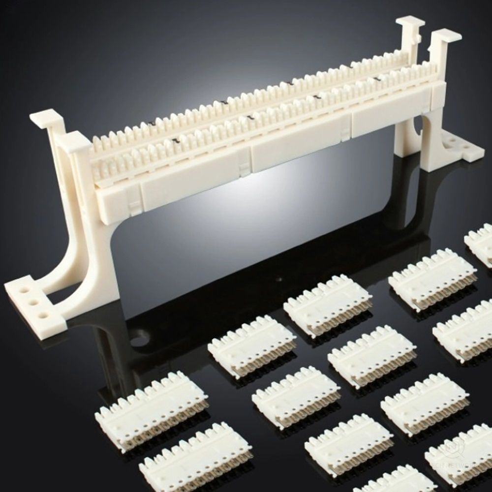 통신단자함용 랜선 전화케이블연결 커넥터 110블럭 50P 사무실 와이어 제작용 제작 인터넷 LAN 구축 시스템