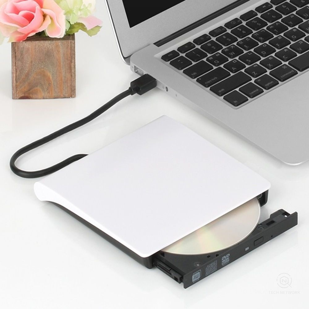 휴대용 슬림 외장ODD TV PC연결 DVD리더기 CD롬플레이어 노트북 외장형 소형 데스크탑 기기 컴퓨터 장치 무전원