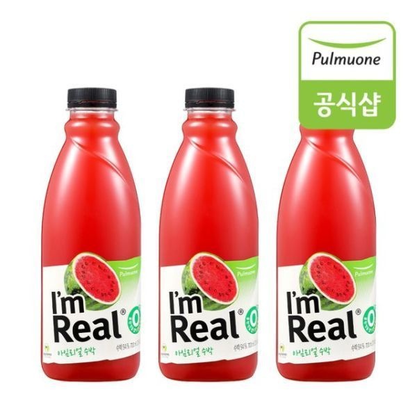 풀무원 아임리얼 수박 700ml x 3개