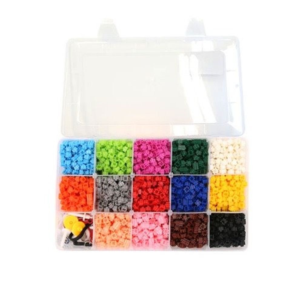 클레이피아 (CL) 디폼블럭 8mm 14색 부자재 세트 대 약 3600개 도안책증정 (S01)