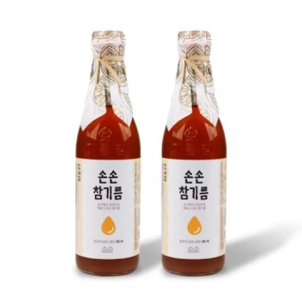 손손 참기름 350ml + 350ml 2병 향좋은
