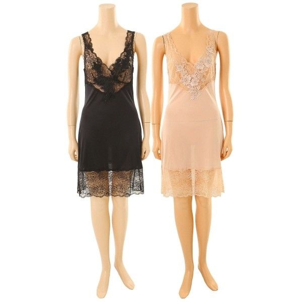 신영와코루 와코루 부드러운 웨이브론 스무스 레이스 런닝형 풀슬립 속치마 WFS1050 729064