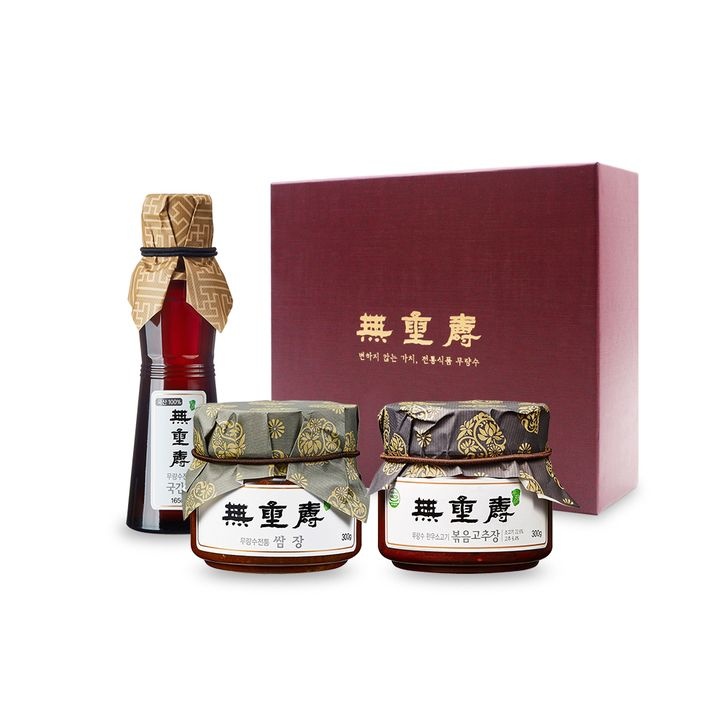 [롯데백화점] 무량수 [무량수] 장류3종 선물세트(SM-100) LE1220580136