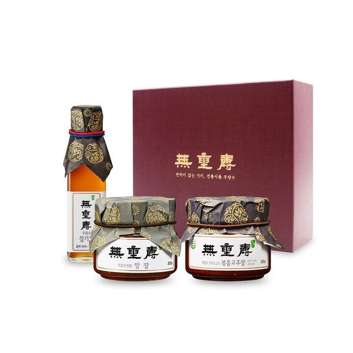[롯데백화점] 무량수 [무량수] 장류2종 참기름 선물세트 (SM-200) LE1220580160