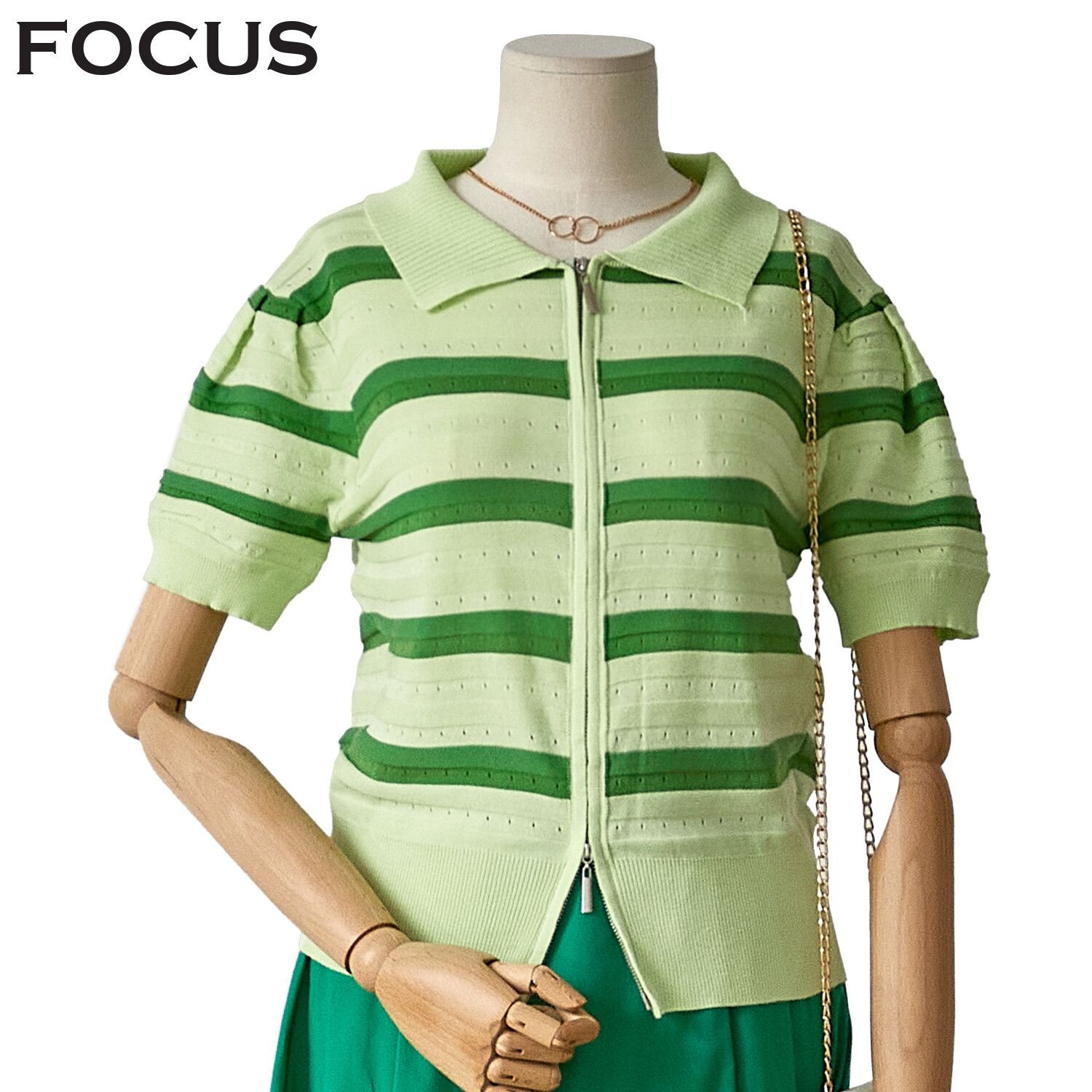 포커스 [모다아울렛][포커스]레인보우 투웨이 집업 가디건 FM3E7KC0419_JK 전주김제점