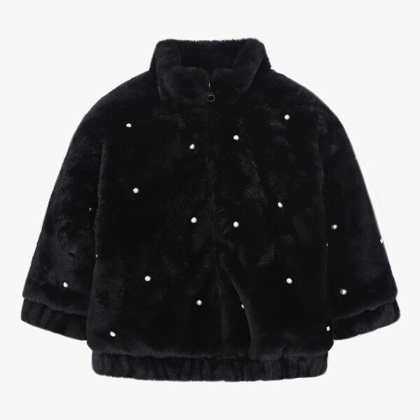 [Milibam] [AK수원점] [밀리밤] 밀리 진주 퍼 점퍼 MLJF25T3G