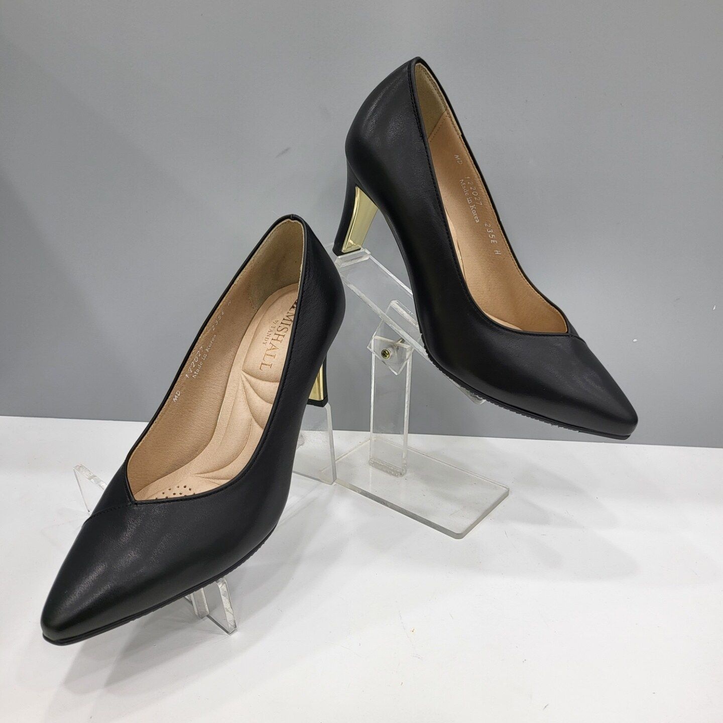 탠디 [모다아울렛][탠디]122027 여자 정장 구두 여성 소가죽 V라인 펌프스 7CM 슈즈_SC 순천점