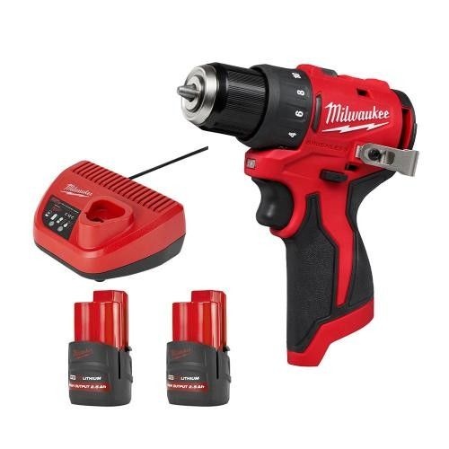 밀워키 충전해머드릴드라이버 M12 BLPDRC-252C 12/2.5  5643129