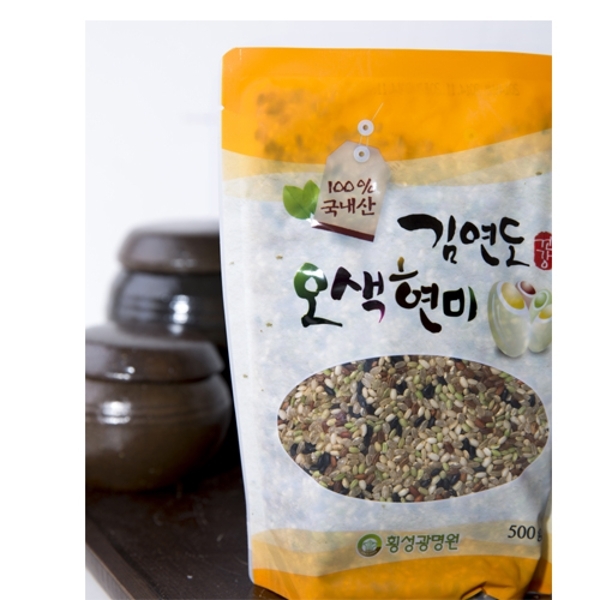 김연도 오색현미 500g 5봉