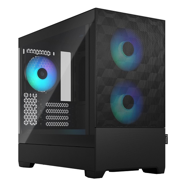 Fractal Design Pop Mini Air RGB Clear 강화유리 (Black)