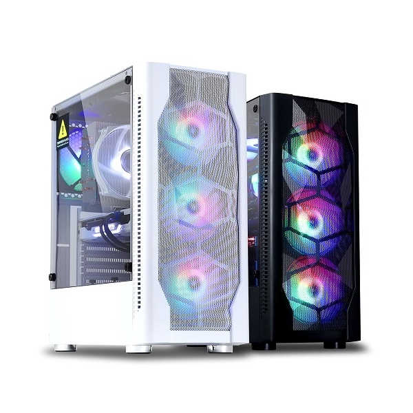 아이구주 HATCH 6 플렉스 메쉬 강화유리 블랙 (미들타워)