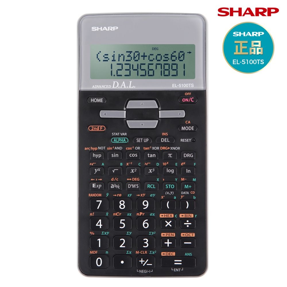 HJ 샤프 정품 세무용 회계용 공학용계산기 SHARP EL-5100TS