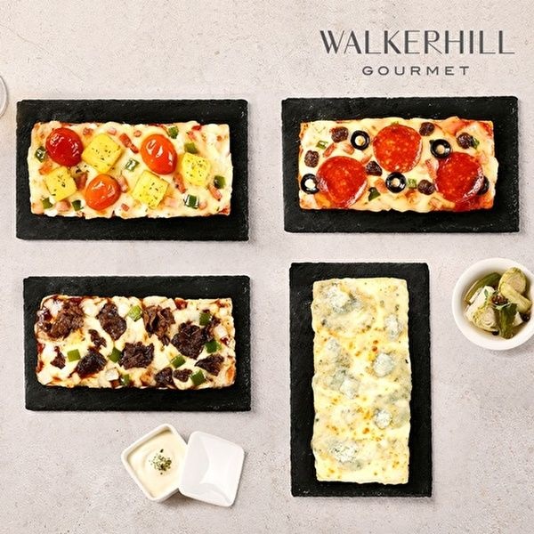 [블루F&B]워커힐 [워커힐]워커힐 노엣지 피자 4종 총 4팩 (고르곤졸라1 +  불고기1 + 콤비네이션1 + 베이컨포테이토 1)