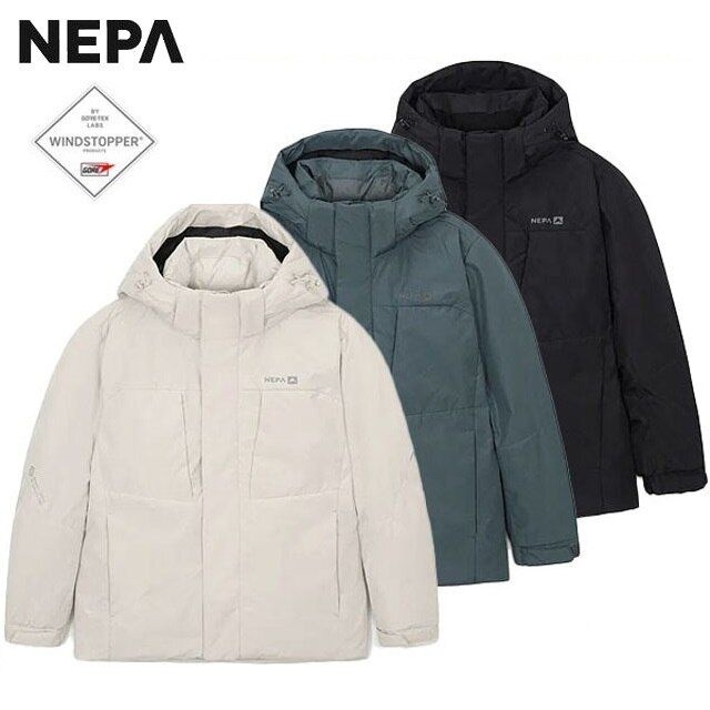 네파 [모다아울렛][네파]겨울용 남여공용 윈스텀 고어텍스 윈드스토퍼 2L 구스 다운자켓 - 7KF2028_HDD 행담도서평택점