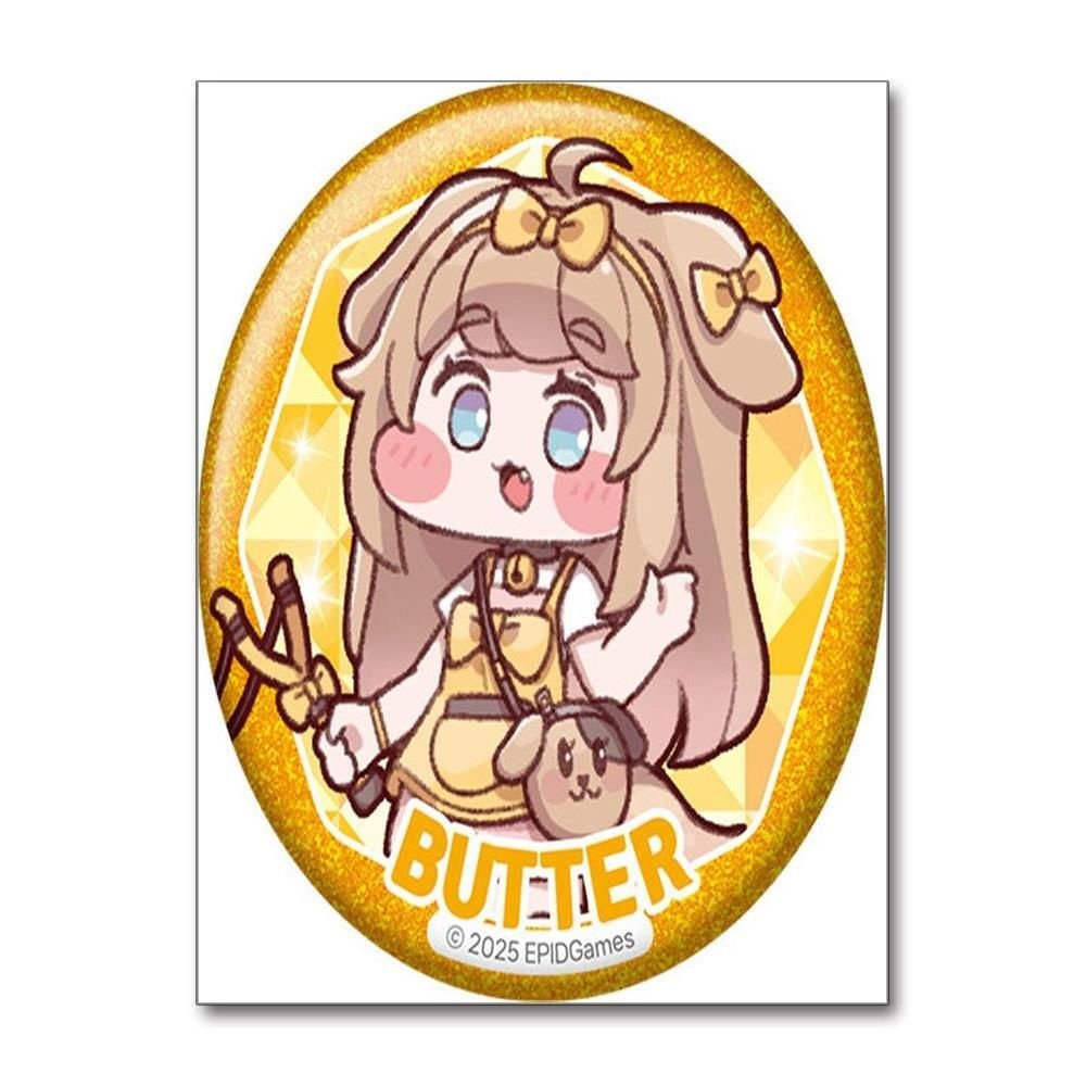 [패션플러스][제이북스]트릭컬 리바이브 글리터 캔뱃지 1  버터