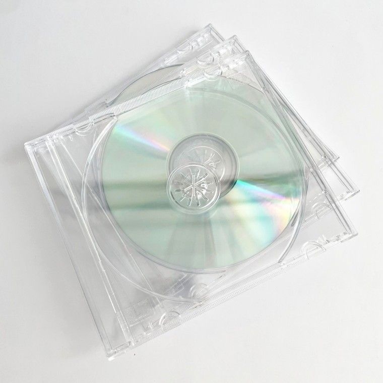 oem 쥬얼 투명 CD 케이스