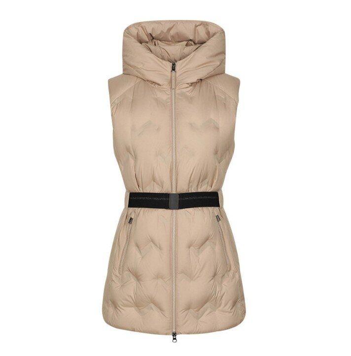 레노마 골프 [모다아울렛][레노마골프]여성 중힙기장 후드 다운 베스트 RWDVN8302-509_IC 인천점