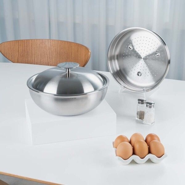 쉐프원 [쉐프윈] 316 커퍼코어 통5중 드림핸즈 24CM 멀티웍(스텐커버, 스티머 포함)