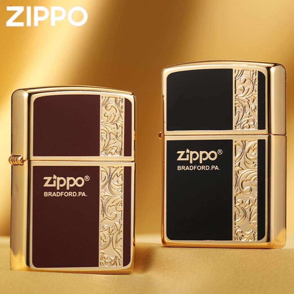 LisCOM_OEM [해외] ZIPPO 정품 라이터 (선물상자) 전기도금공정 럭셔리 비즈니스 스타일 남자친구 생일 새해 선물용 지포라이터