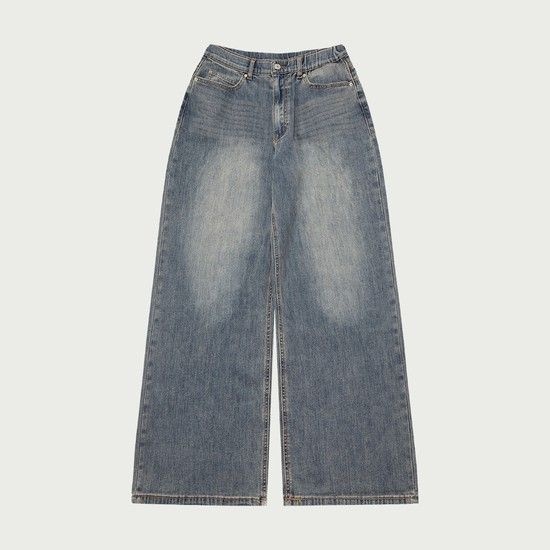 여성 밴딩 울트라 소프트 슈퍼와이드 데님팬츠10530-155-611-10-246_us