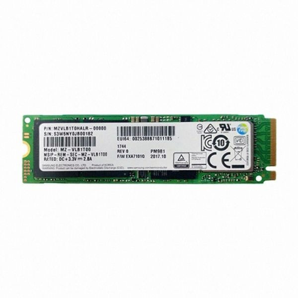 삼성전자 삼성전자 PM981 M.2 2280 병행수입 1TB SSD 중고 AS 구매일로부터 1년