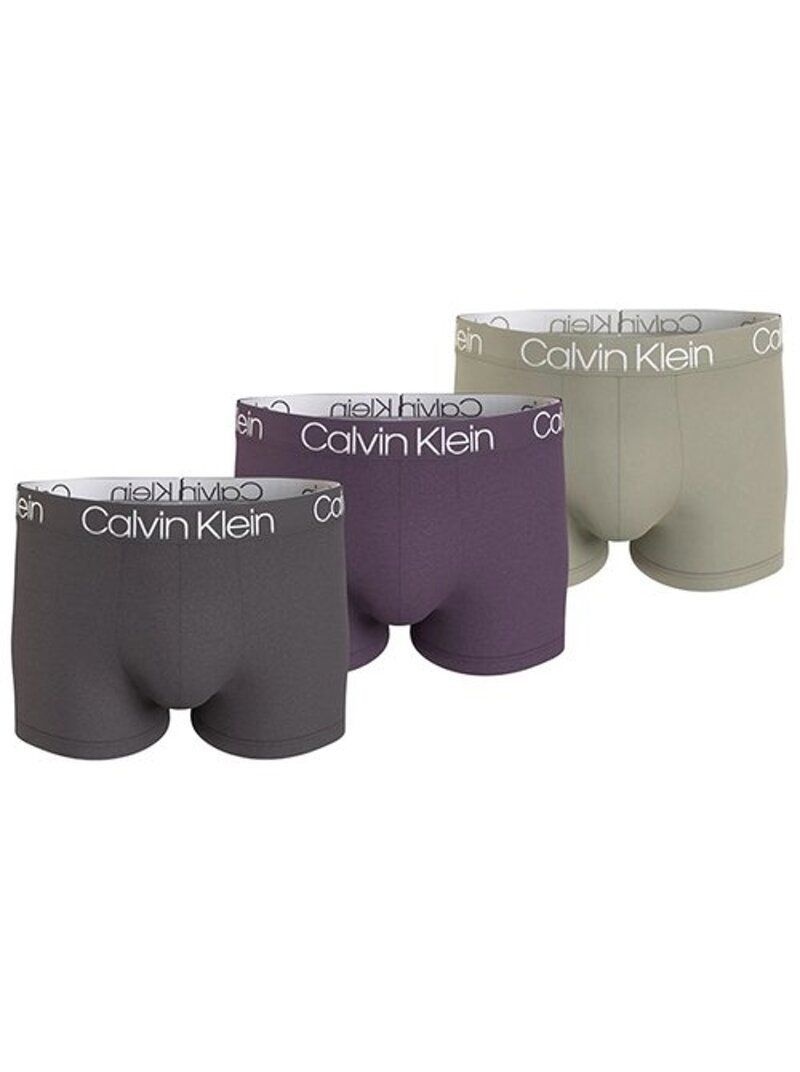 캘빈클라인캘빈 클라인 언더웨어 3팩 세트 로고 밴딩 코튼 브리프 속옷 000NB3187A LN2633993
