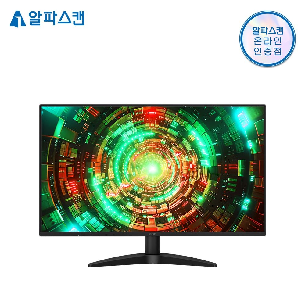 알파스캔 AOC 25B36X 25인치 게이밍 144Hz IPS 프리싱크 AI HDR 무결점 듀얼 가성비 모니터