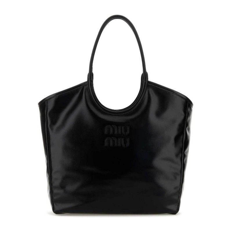 미우미우 엠보스드 로고 가죽 쇼퍼백 5BG3212IEO F0002