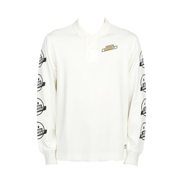 혼가먼트 김미 폴로 롱슬리브 티셔츠 화이트