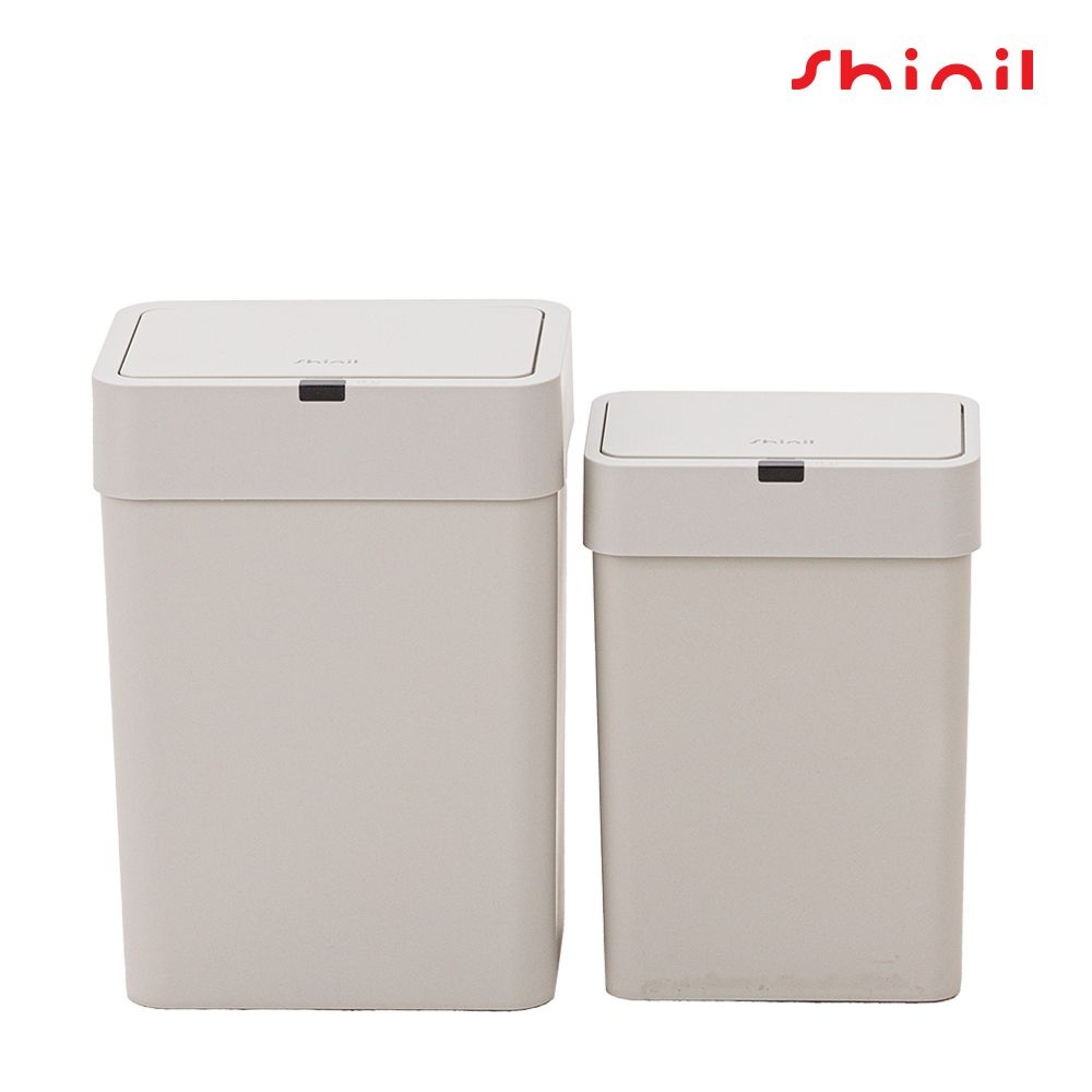 신일 1+1 스마트 모션 자동 쓰레기통 센서 휴지통 15L+9L 세트 SLTB-15W+9W