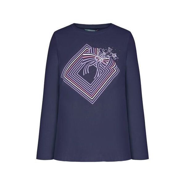 CROCODILE LADIES 크로커다일 레이디원포인트 프린트 라운드 티셔츠 CLDSTS901 723990