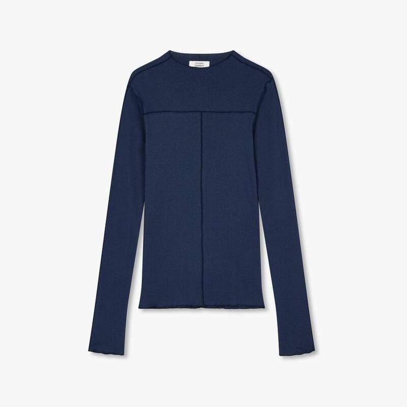 골지 절개 롱슬리브 티셔츠 9105322121 581196