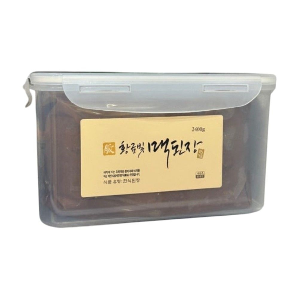 한국맥꾸룸 황금빛맥된장 2.4kg
