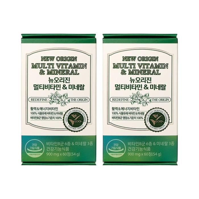 뉴오리진 식물유래 멀티비타민미네랄900mg x 60정x 2 코스트코 잡화마켓2511