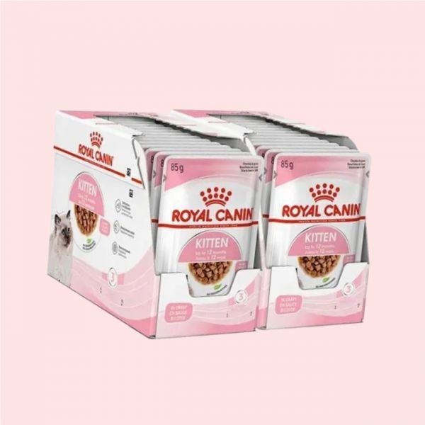 로얄캐닌 키튼 파우치 파우치백 가방 85g 24팩 4080303