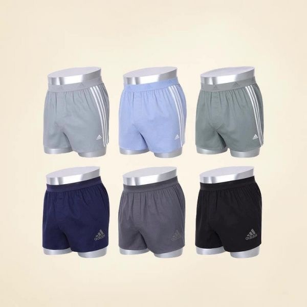 아디다스언더웨어 CJ [아디다스] 퍼포먼스 남성 코튼 트렁크 6종 패키지