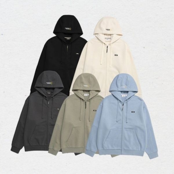 내셔널지오그래픽 National Geographic N233UFT901 컴포터블 오버핏 트레이닝 후드 집업