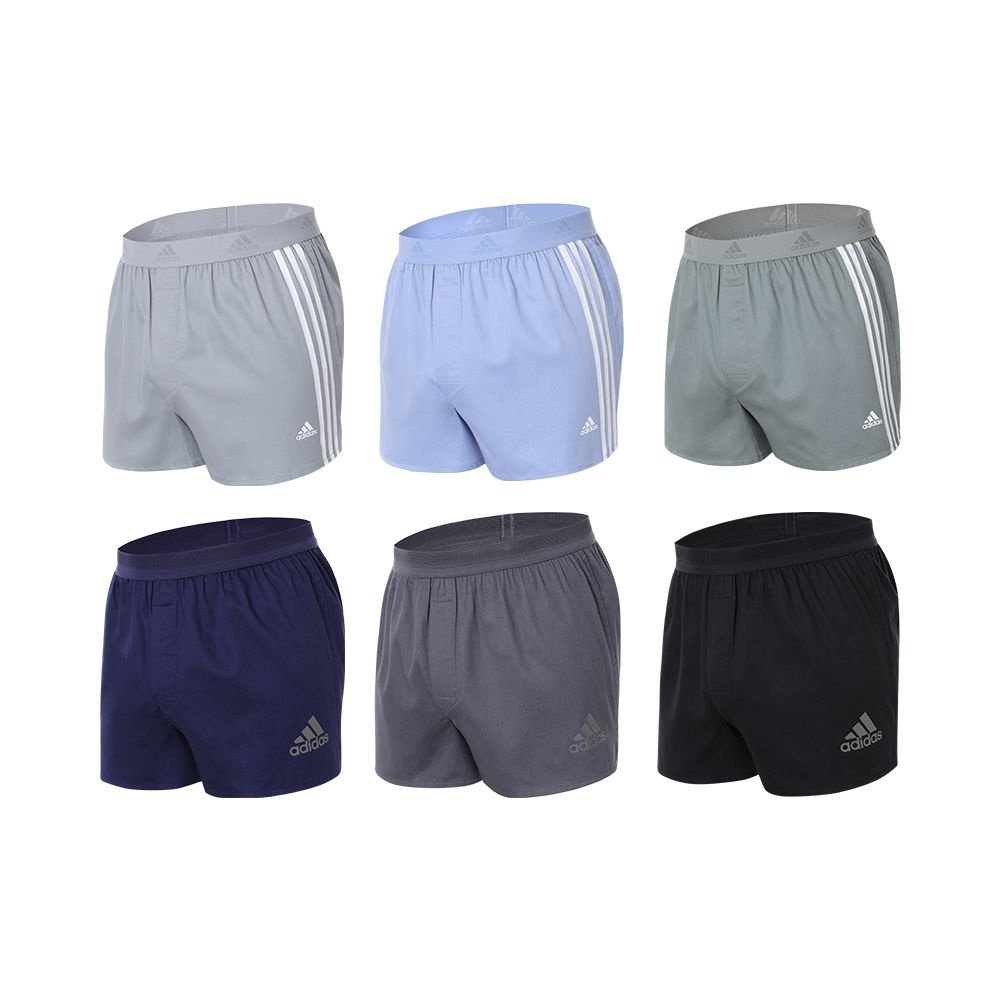 아디다스언더웨어 아디다스 퍼포먼스 남성 코튼 트렁크 6종 세트