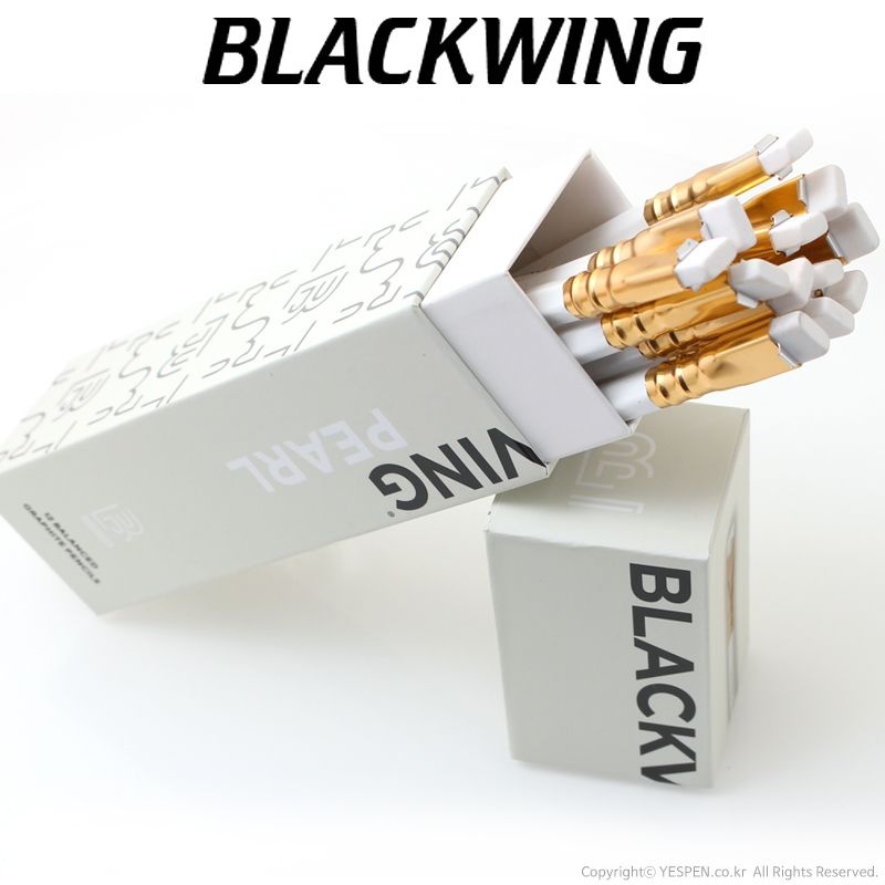 BLACKWING 블랙윙 화이트펄 pearl 연필(3B)/1타스